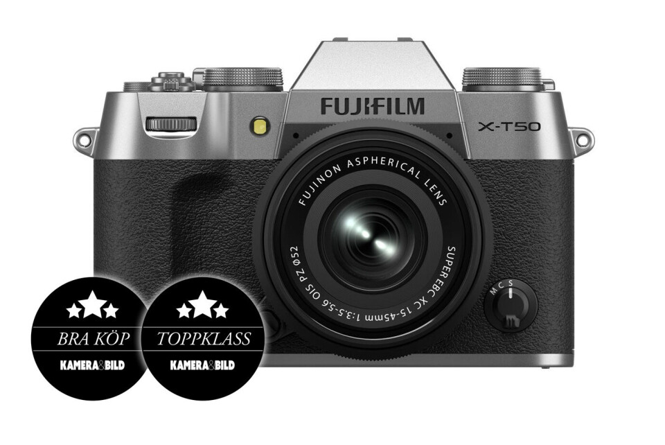 TEST: Fujifilm X-T50 – Rolig, smidig & riktigt bra för alla