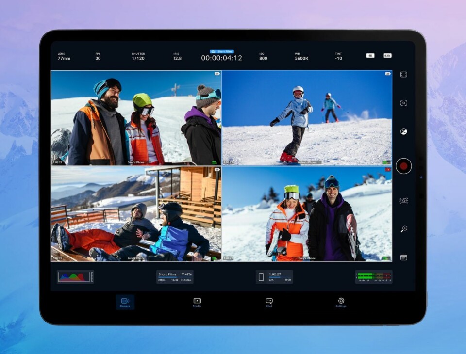 Multi-view på Ipad Pro.