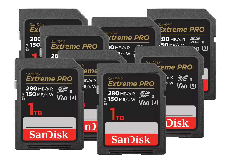 Minneskort på 8 terabyte från Sandisk under utveckling
