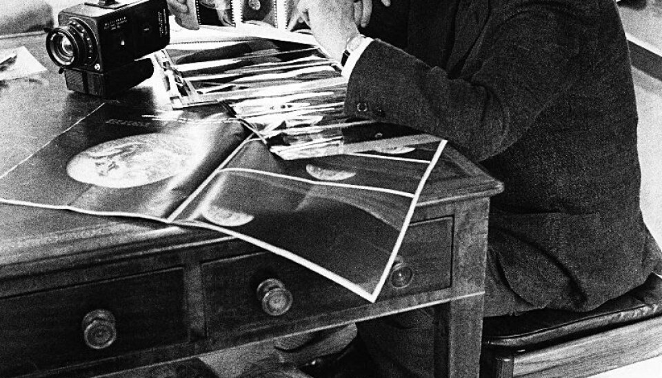 Erna och Victor Hasselblad på Råö.