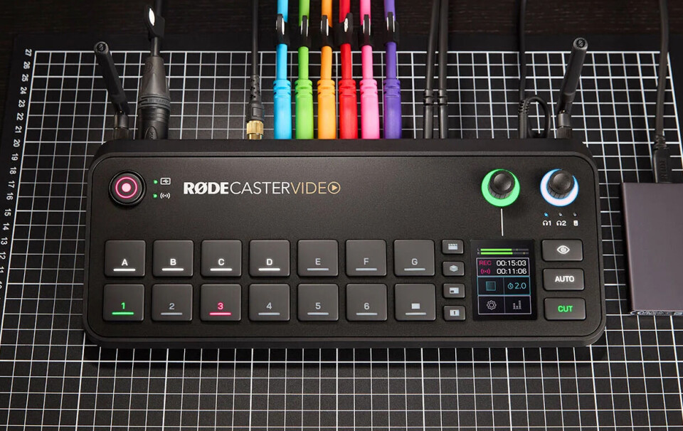 RØDECaster Video – videokontroll och ljudmixer i ett för streaming