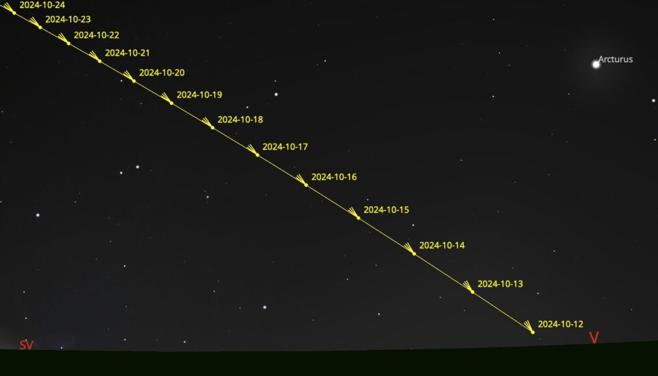 C/2023 A3 Tsuchinshan-ATLAS: Så gör du för att se & fotografera kometen