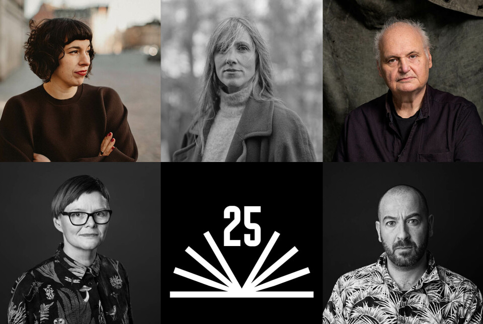 Casia Brombeer, Göran Greider, Louise Wolthers, Alexandra Ellis och Nicolás Wormull.