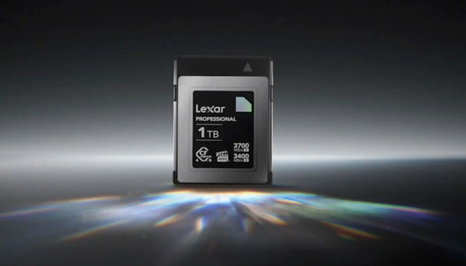 Lexar Diamond 1TB CFexpress 4.0 Typ B skriver i 3,4 GB/s