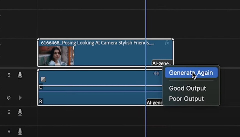 Adobe Premieres 'Generative Extend' förlänger dina klipp med AI