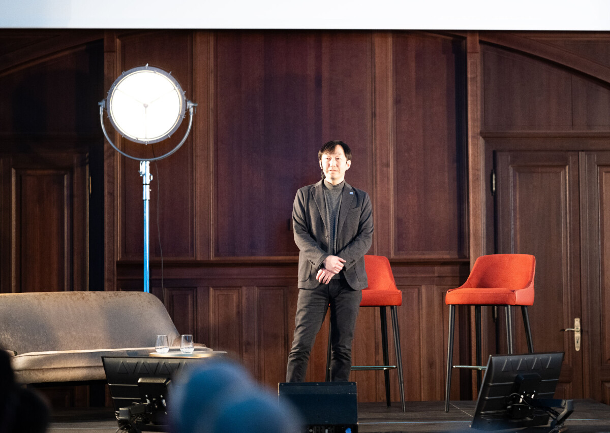 Yuji Igarashi, Fujifilm, på X Summit Prag 2025.