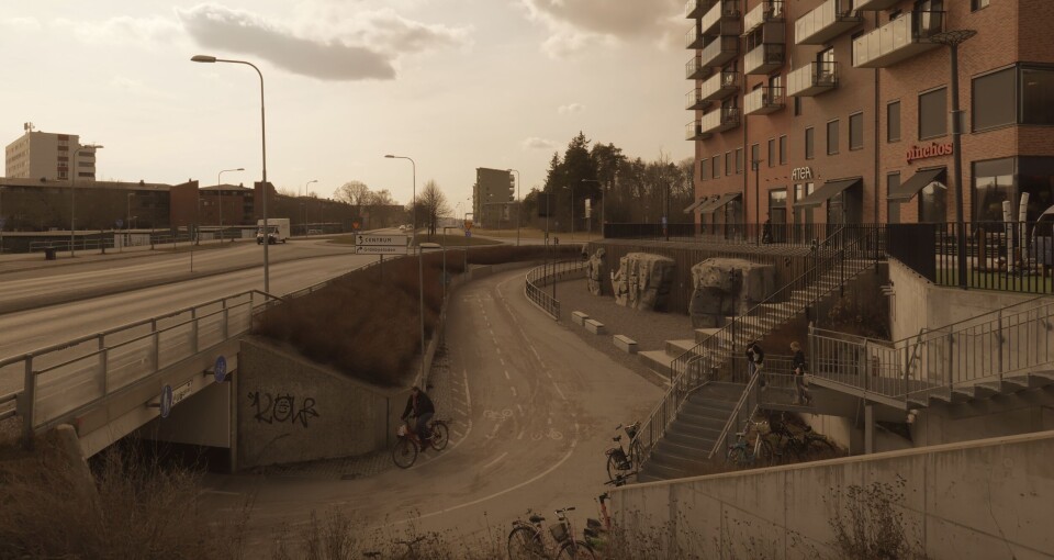 Bilder från översamplad 6K ger skarpa bilder i 4K, som mest 30 bilder per sekund. Här med färgeffekt.
