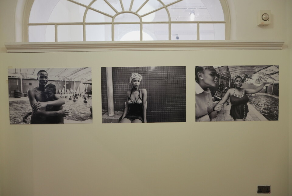 Bilder av kortlistade Cletus Nelson Nwadike på Somerset House.