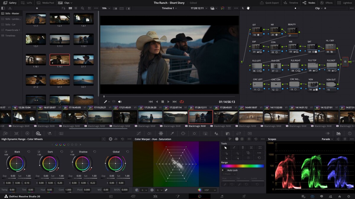 Color-panelen.