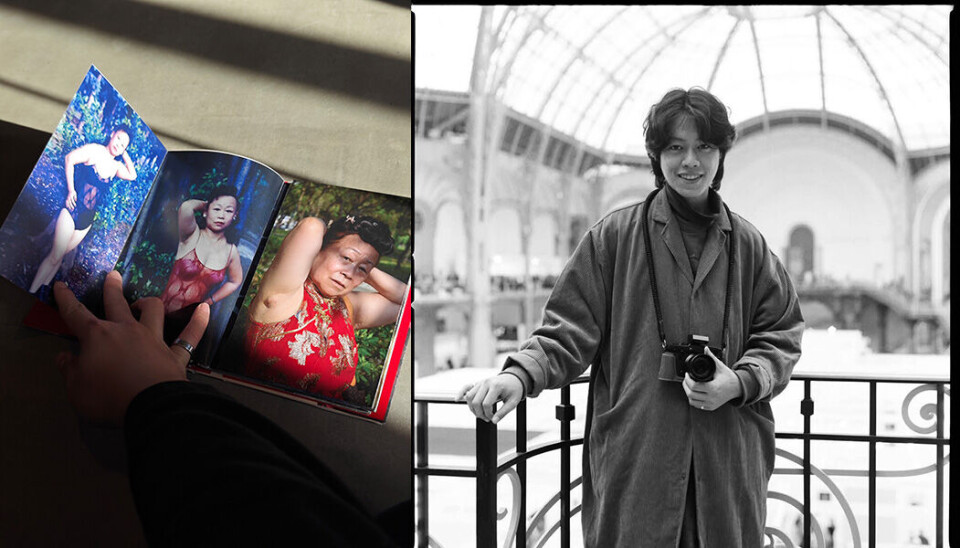 Vänster: Från boken Glamorous Aunt JIN YUN / Höger: Ting Bang Tsai.