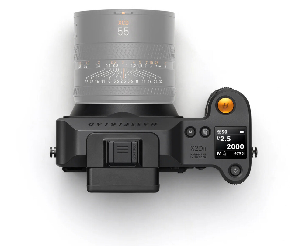 Hasselblad X2D II 100C släppt – med upp till 10 stegs bildstabilisering