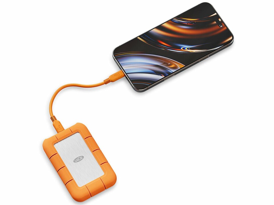 LaCie Rugged SSD4 – överför video & bilder i snabba 4 GB/sekund