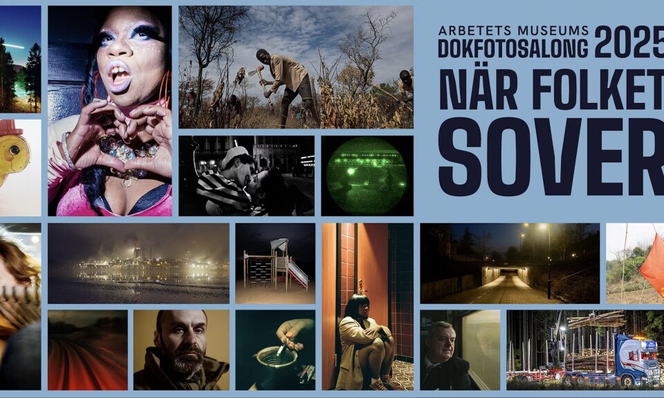 Se Dokfotosalongen 2025 'När folket sover' under Kulturnatten