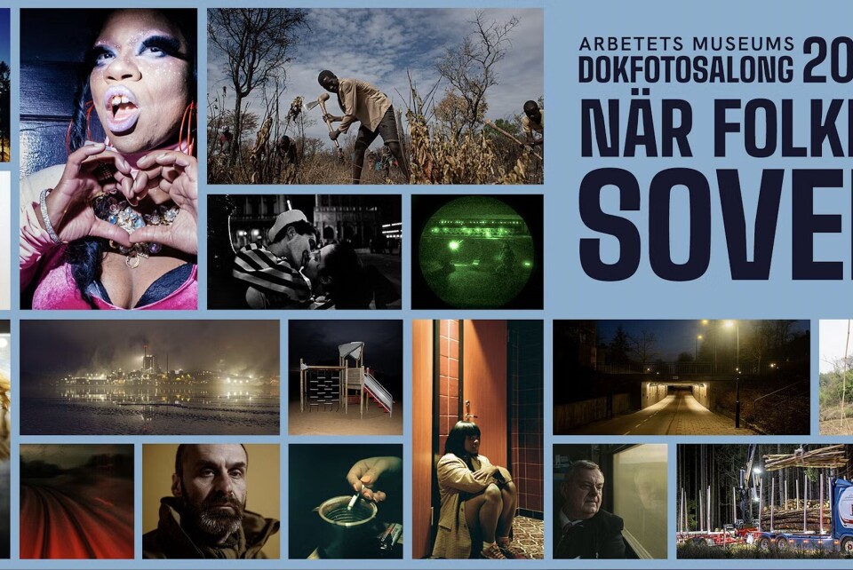 Se Dokfotosalongen 2025 'När folket sover' under Kulturnatten
