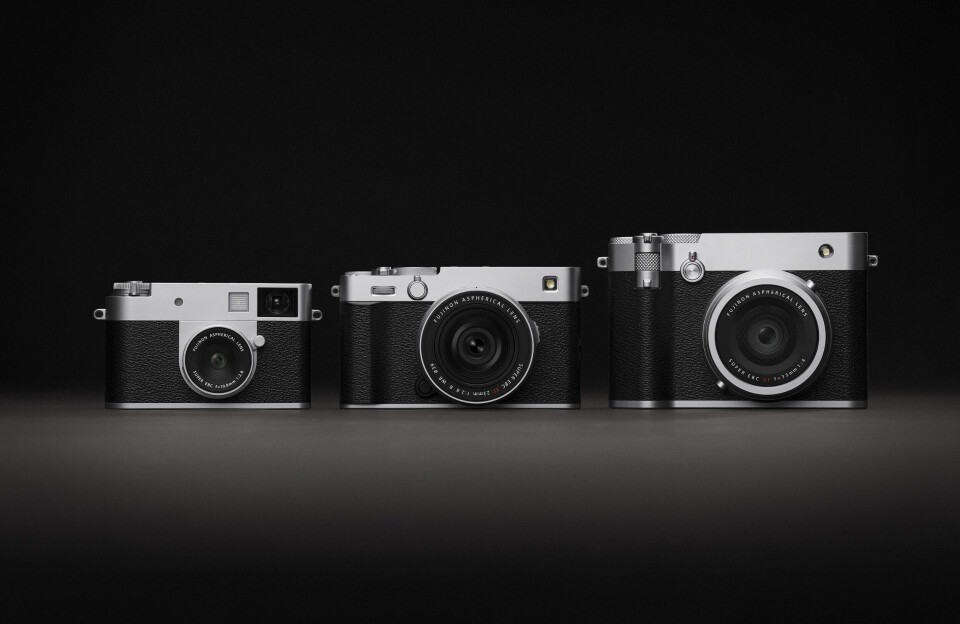 Fujifilm X half, X-E5 & GFX 100RF.
