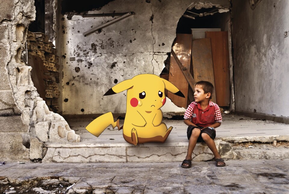 Pokémon of Syria, 2016.