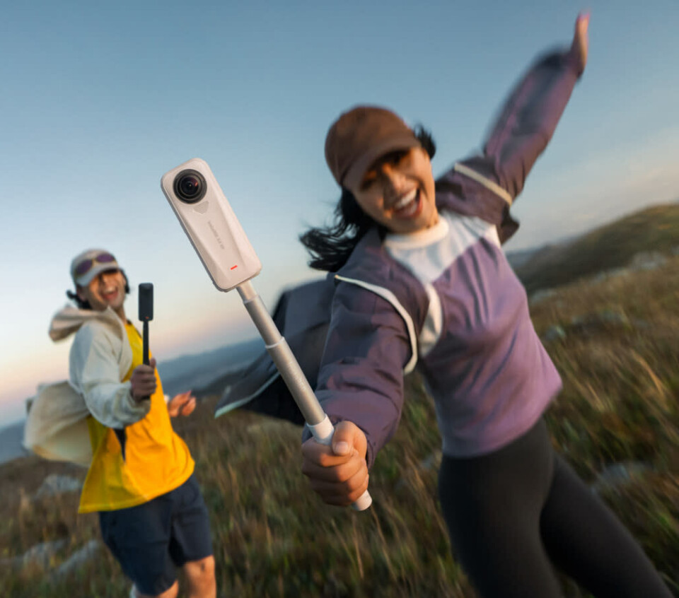 Insta360 X4 Air väger 165 gram – kan filma 8K i 360 grader